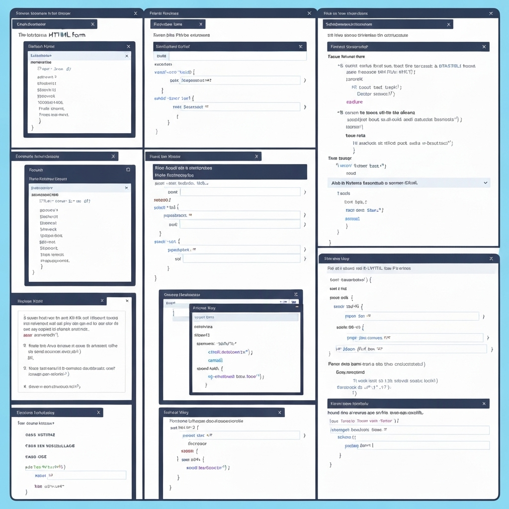 HTML Forms & Validation & Everything